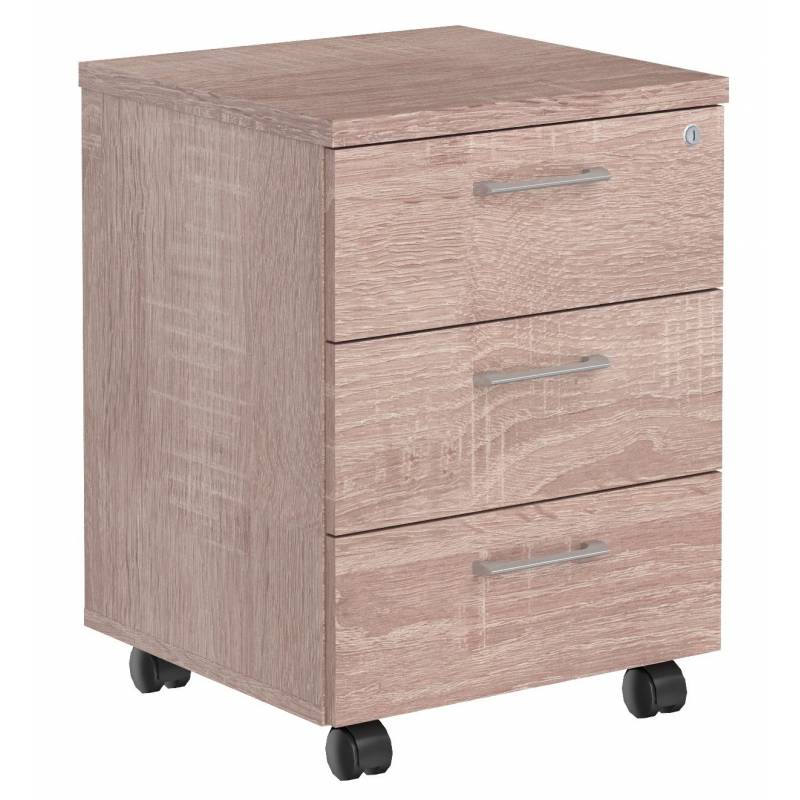 Тумба мобильная XMC-3D Дуб Сонома 465х450х634 главное фото